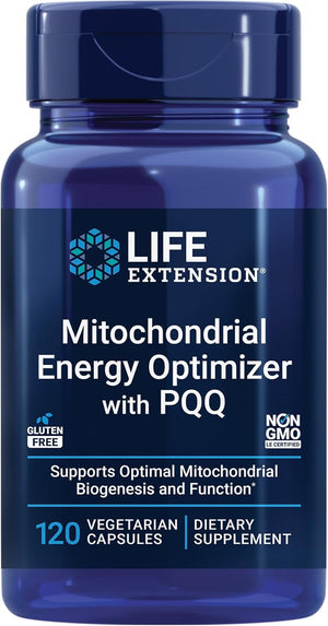 Life Extension Mitochondrial Energy Optimizer with PQQ 120 Capsulas