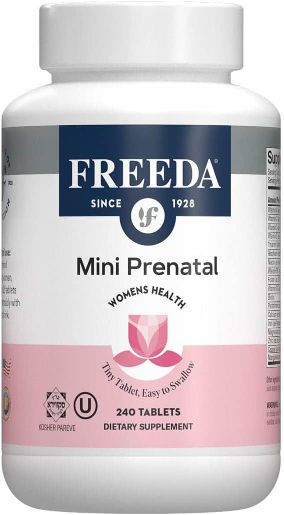 FREEDA Mini Prenatal Vitamin 240 Tabletas