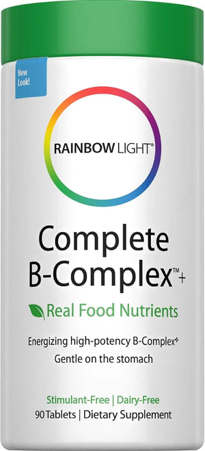 RAINBOW LIGHT - Rainbow Light Complete B-Complex 90 Tabletas - The Red Vitamin MX - Suplementos Alimenticios - {{ shop.shopifyCountryName }}