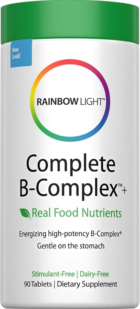 RAINBOW LIGHT - Rainbow Light Complete B-Complex 90 Tabletas - The Red Vitamin MX - Suplementos Alimenticios - {{ shop.shopifyCountryName }}