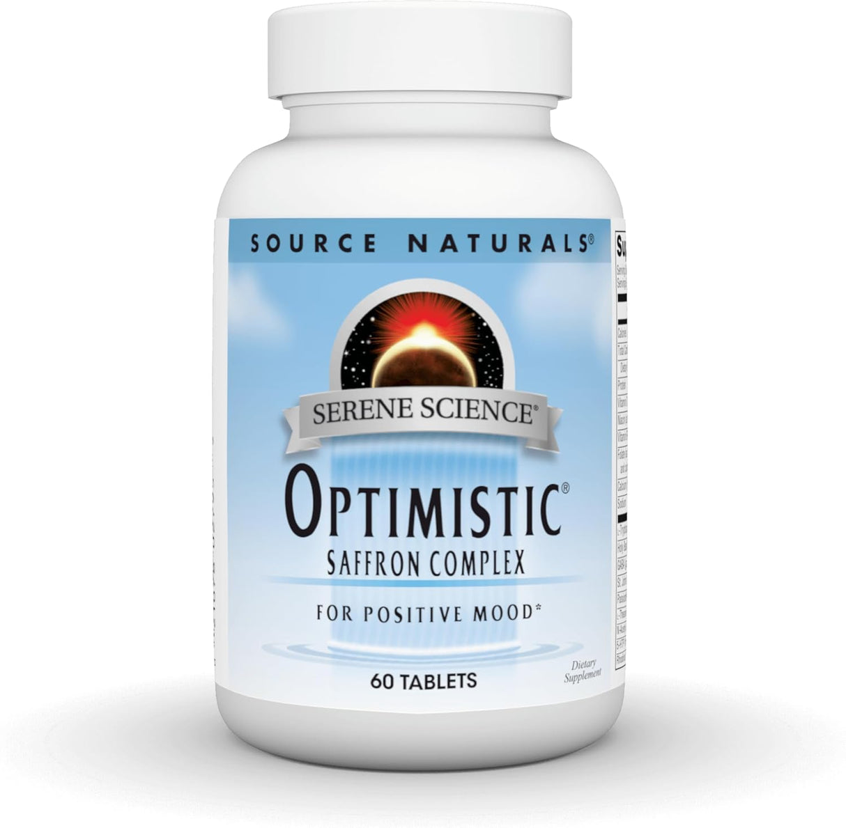 Source Naturals Serene Science Optimistic Saffron Complex 60 Tabletas