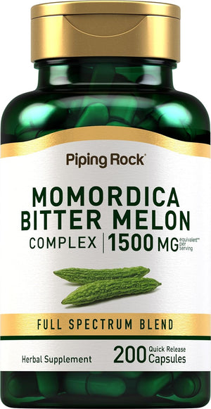 Piping Rock Momordica Bitter Melon 1500Mg. 200 Capsulas