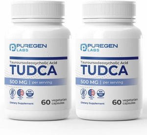 PUREGEN LABS - Puregen Labs TUDCA 500Mg. 60 Capsulas 2 Pack - The Red Vitamin MX - Suplementos Alimenticios - {{ shop.shopifyCountryName }}