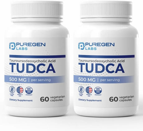 PUREGEN LABS - Puregen Labs TUDCA 500Mg. 60 Capsulas 2 Pack - The Red Vitamin MX - Suplementos Alimenticios - {{ shop.shopifyCountryName }}