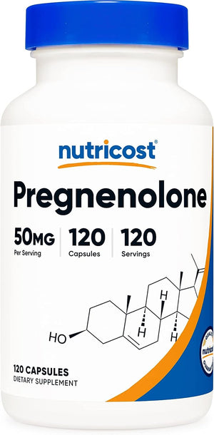 Nutricost Pregnenolone 50Mg. 120 Capsulas