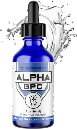 FireWaterStar Health Alpha GPC Liquid Drops 60Ml.