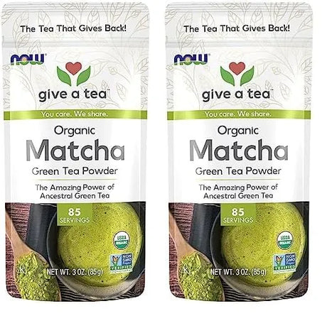 NOW SUPPLEMENTS - NOW Foods Certified Organic Matcha Green Tea Powder 85Gr. 2 Pack - The Red Vitamin MX - Suplementos Alimenticios - {{ shop.shopifyCountryName }}