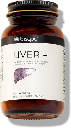 Blisque Liver Complex Detox, Cleanse, and Repair 90 Capsulas
