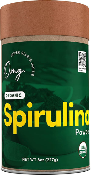 OMG! Superfoods Organic Spirulina Powder 227Gr