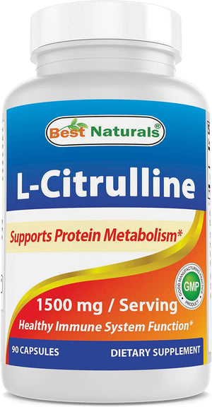 Best Naturals L-Citrulline 1500Mg. 90 Capsulas