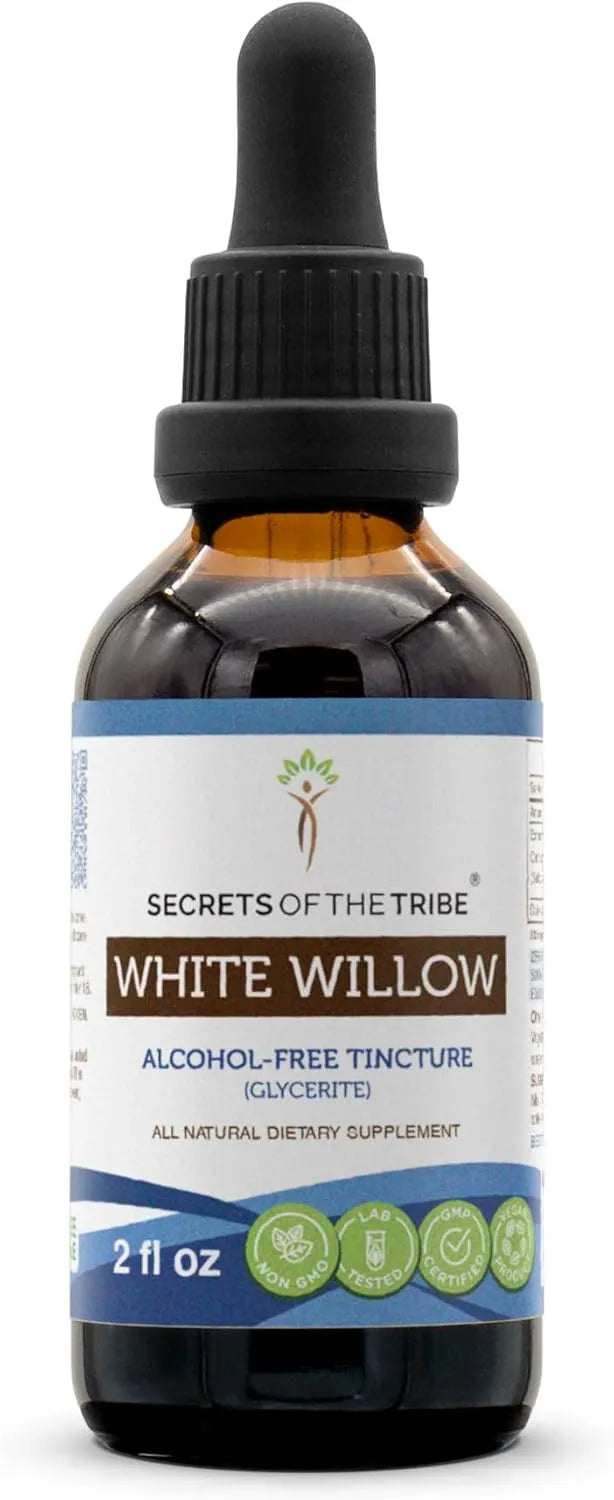 SECRETS OF THE TRIBE - Secrets of the Tribe White Willow Tincture Alcohol-Free Extract 2 Fl.Oz. - The Red Vitamin MX - Suplementos Alimenticios - {{ shop.shopifyCountryName }}