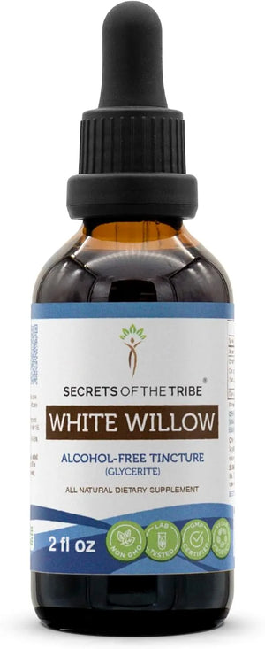 SECRETS OF THE TRIBE - Secrets of the Tribe White Willow Tincture Alcohol-Free Extract 2 Fl.Oz. - The Red Vitamin MX - Suplementos Alimenticios - {{ shop.shopifyCountryName }}