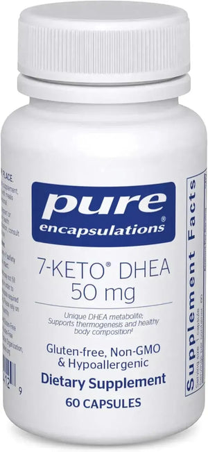 PURE ENCAPSULATIONS - Pure Encapsulations 7-Keto DHEA 50Mg. 60 Capsulas - The Red Vitamin MX - Suplementos Alimenticios - {{ shop.shopifyCountryName }}