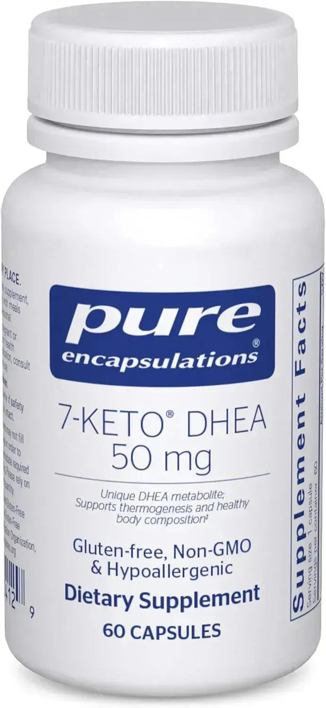 PURE ENCAPSULATIONS - Pure Encapsulations 7-Keto DHEA 50Mg. 60 Capsulas - The Red Vitamin MX - Suplementos Alimenticios - {{ shop.shopifyCountryName }}