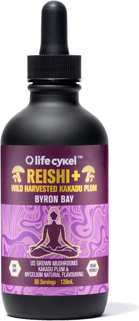 LIFE CYKEL - Life Cykel Reishi Mushroom Extract 4 Fl.Oz. - The Red Vitamin MX - Suplementos Alimenticios - {{ shop.shopifyCountryName }}
