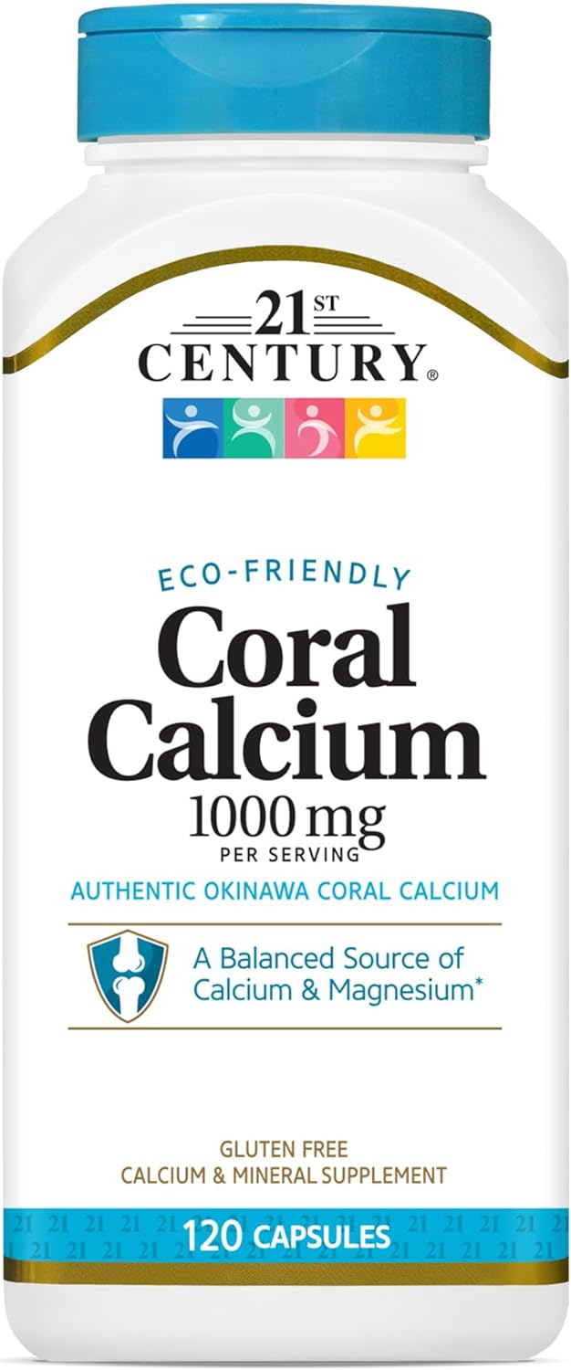21st Century Coral Calcium 120 Capsulas