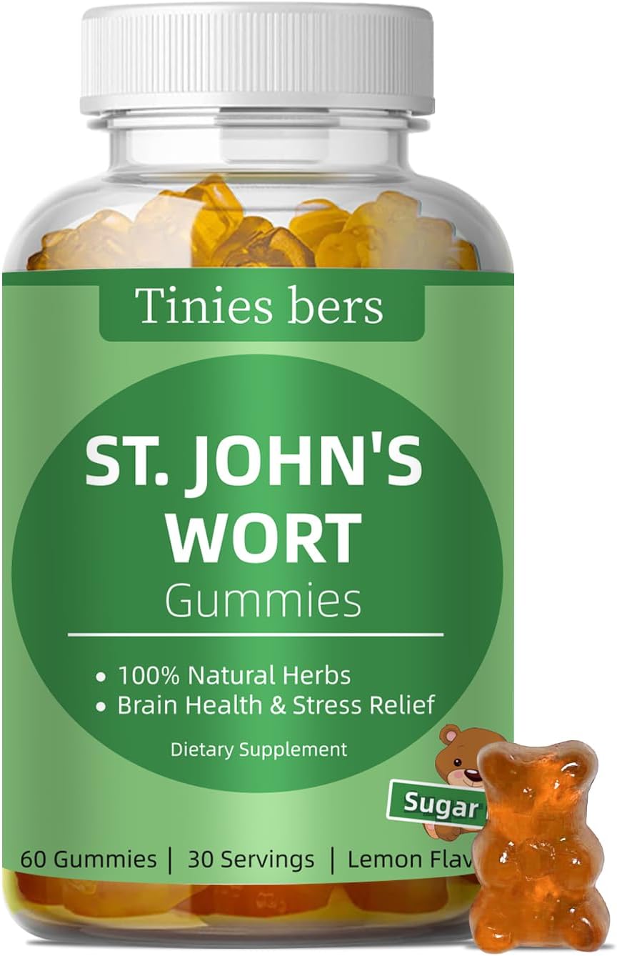Tinies bers St John's Wort Gummies 500Mg. 60 Gomitas