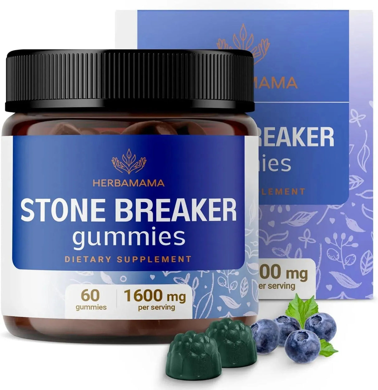 HERBAMAMA - HERBAMAMA Chanca Piedra Stone Breaker Gummies 60 Gomitas - The Red Vitamin MX - Suplementos Alimenticios - {{ shop.shopifyCountryName }}