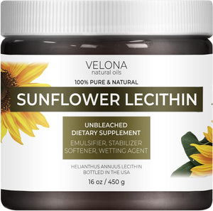 velona Pure Liquid Sunflower Lecithin 450Gr.