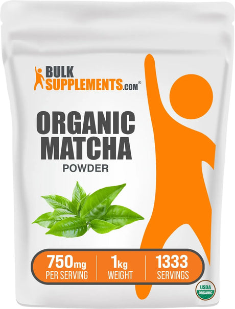 BULK SUPPLEMENTS - Bulk Supplements Organic Matcha Powder 1 Kg. - The Red Vitamin MX - Suplementos Alimenticios - {{ shop.shopifyCountryName }}