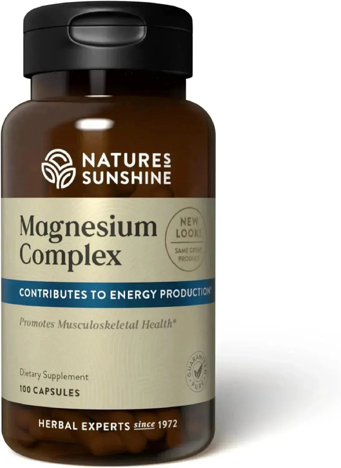 NATURES SUNSHINE - Nature’s Sunshine Magnesium Complex 100 Capsulas - The Red Vitamin MX - Suplementos Alimenticios - {{ shop.shopifyCountryName }}