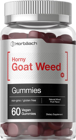 Horbaach Horny Goat Weed Gummies 60 Gomitas