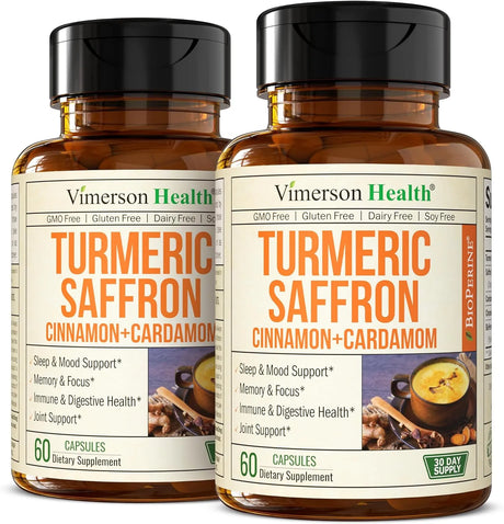 VIMERSON HEALTH - Vimerson Health Turmeric Saffron 60 Capsulas 2 Pack - The Red Vitamin MX - Suplementos Alimenticios - {{ shop.shopifyCountryName }}
