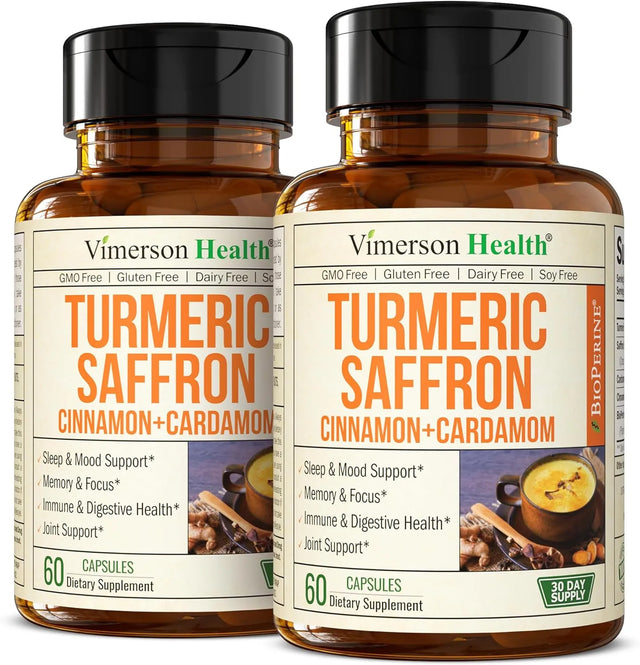 VIMERSON HEALTH - Vimerson Health Turmeric Saffron 60 Capsulas 2 Pack - The Red Vitamin MX - Suplementos Alimenticios - {{ shop.shopifyCountryName }}