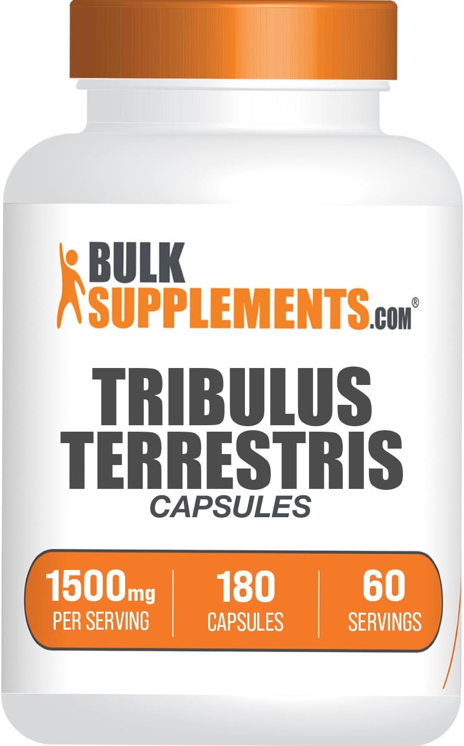 BulkSupplements Tribulus Terrestris 1500Mg. 180 Capsulas