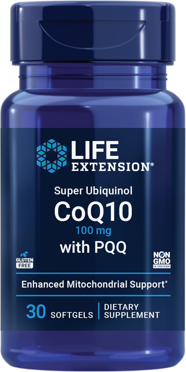 Life Extension Super Ubiquinol CoQ10 with PQQ 30 Capsulas Blandas