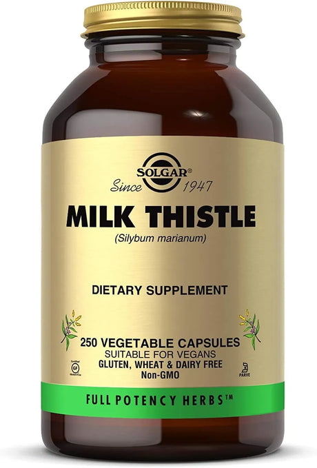SOLGAR - Solgar Milk Thistle 100Mg. 250 Capsulas - The Red Vitamin MX - Suplementos Alimenticios - {{ shop.shopifyCountryName }}