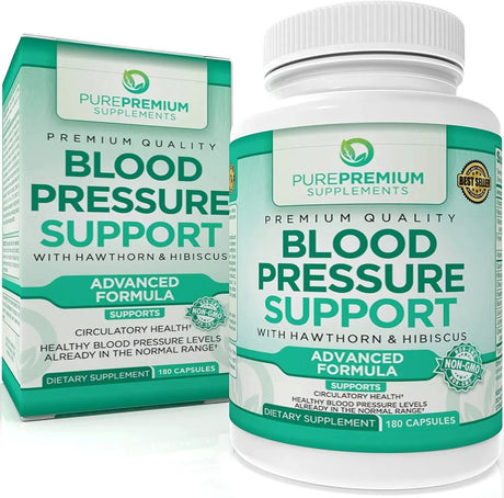 PUREPREMIUM SUPPLEMENTS - PurePremium Blood Pressure 180 Capsulas - The Red Vitamin MX - Suplementos Alimenticios - {{ shop.shopifyCountryName }}