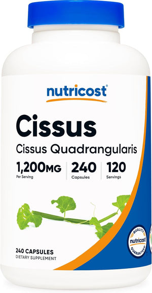Nutricost Cissus Quadrangularis 1200Mg. 240 Capsulas