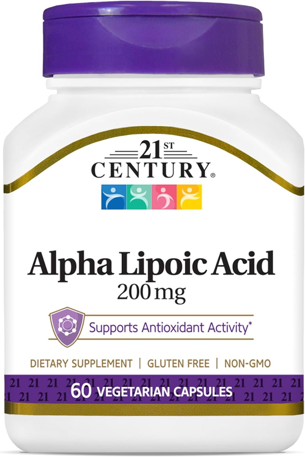 21st Century Healthcare Alpha Lipoic Acid 200Mg. 60 Capsulas