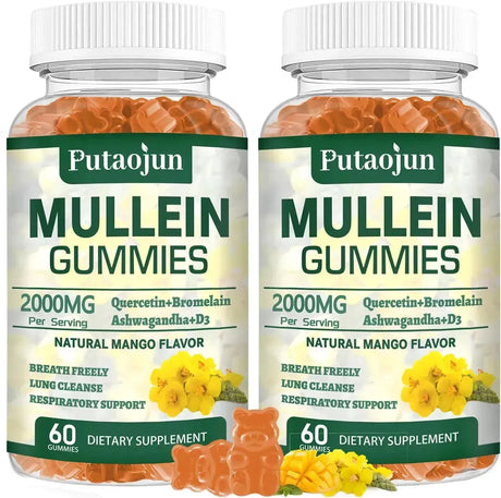 PUTAOJUN - Putaojun Mullein Gummies 60 Gomitas 2 Pack - The Red Vitamin MX - Suplementos Alimenticios - {{ shop.shopifyCountryName }}