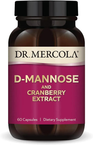 DR MERCOLA - Dr. Mercola D-Mannose and Cranberry Extract 60 Capsulas - The Red Vitamin MX - Suplementos Alimenticios - {{ shop.shopifyCountryName }}