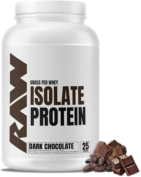 RAW - RAW Whey Isolate Protein Powder Dark Chocolate 25 Servicios 1025Gr. - The Red Vitamin MX - Suplementos Alimenticios - {{ shop.shopifyCountryName }}