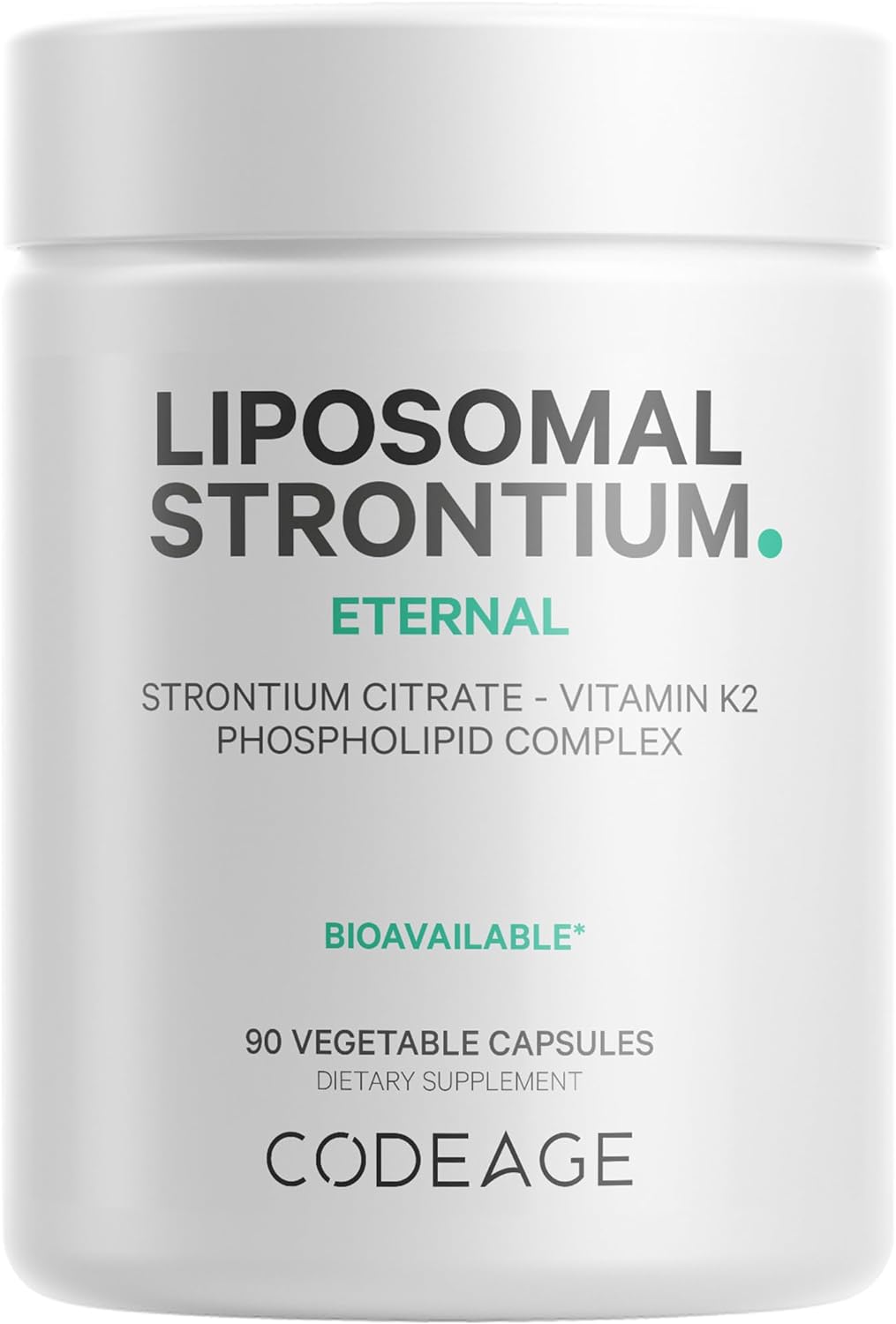 Codeage Liposomal Strontium 90 Capsulas