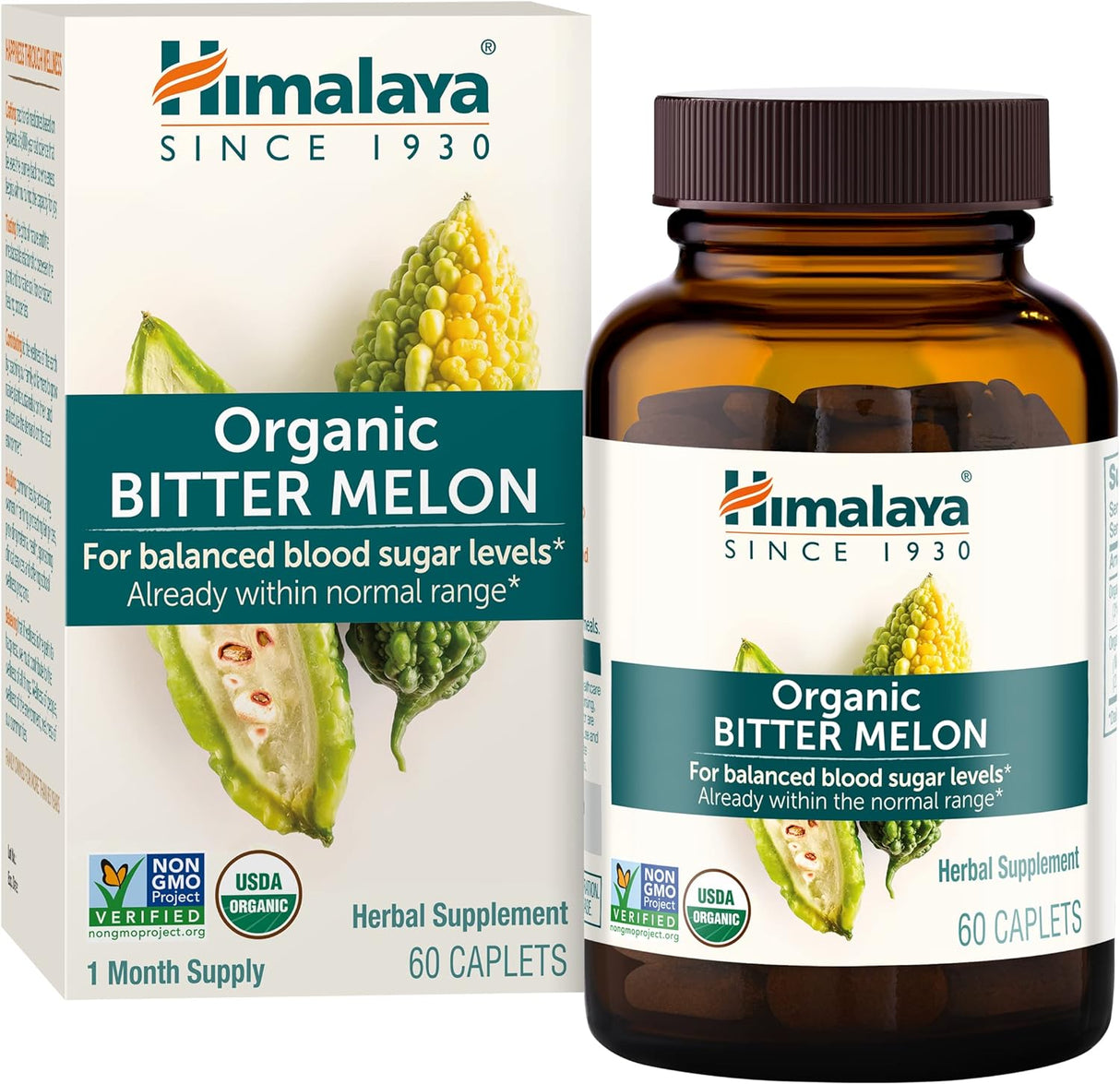 Himalaya Organic Bitter Melon/Karela 660Mg. 60 Tabletas