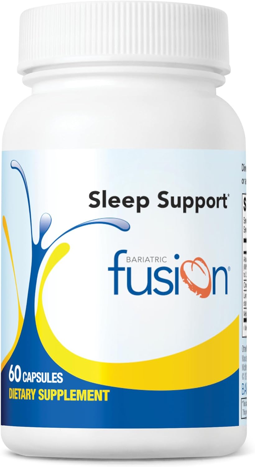 Bariatric Fusion Sleep Support with Melatonin and Ashwagandha 60 Capsulas