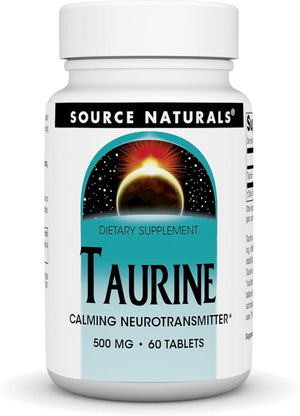 Source Naturals Taurine 500Mg. 60 Tabletas