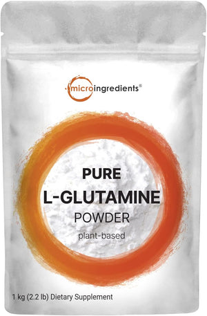 Micro Ingredients L Glutamine Powder Gut Health 1Kg.