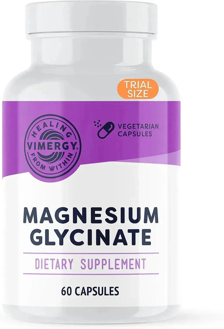 VIMERGY - Vimergy Magnesium Glycinate 60 Capsulas - The Red Vitamin MX - Suplementos Alimenticios - {{ shop.shopifyCountryName }}