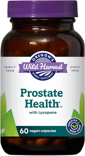 Oregon's Wild Harvest Prostate Health with Lycopene 60 Capsulas