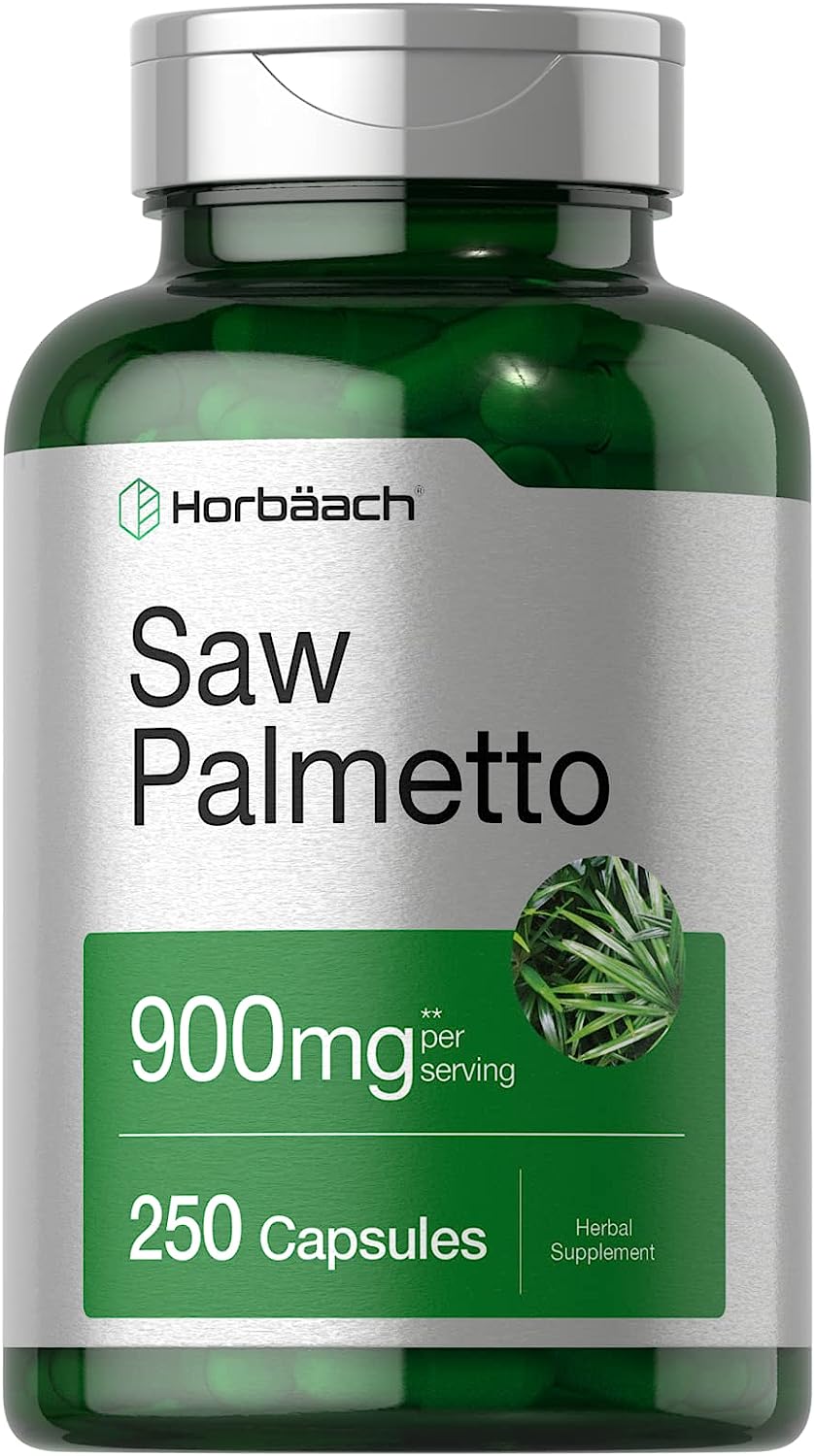 Horbaach Saw Palmetto Extract 900Mg. 250 Capsulas