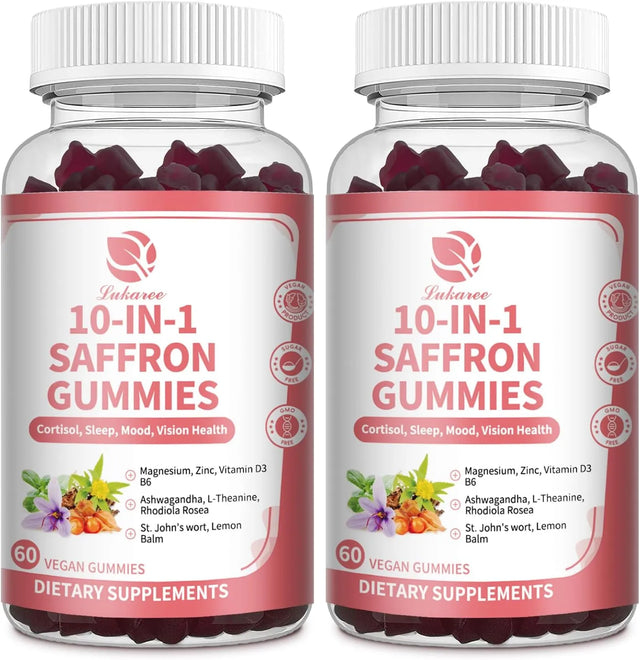 LUKAREE - Lukaree 10 IN 1 Saffron Gummies 60 Gomitas 2 Pack - The Red Vitamin MX - Suplementos Alimenticios - {{ shop.shopifyCountryName }}