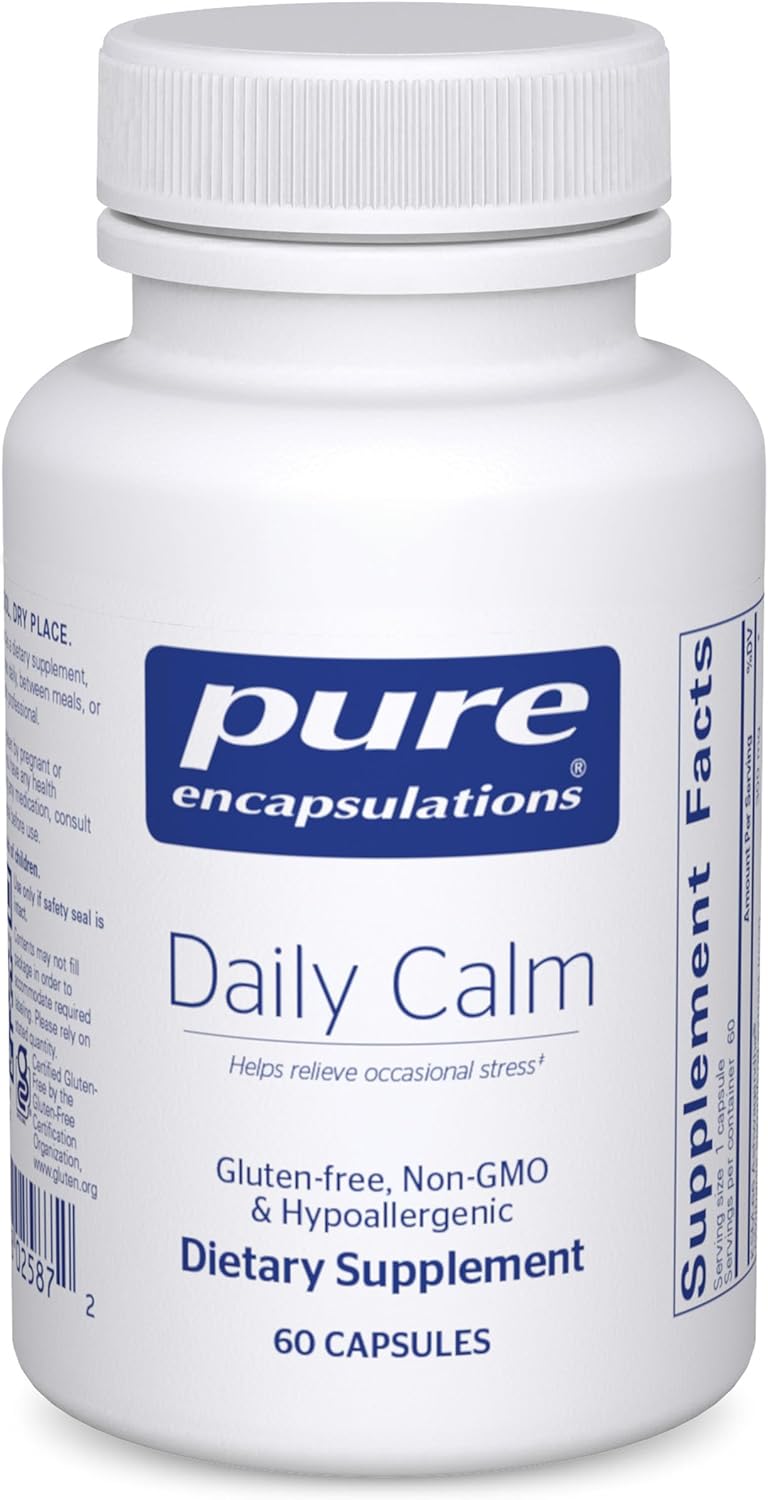 Pure Encapsulations Daily Calm 60 Capsulas