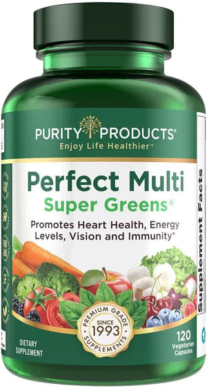 PURITY PRODUCTS - Purity Products Perfect Multi Super Greens 120 Capsulas - The Red Vitamin MX - Suplementos Alimenticios - {{ shop.shopifyCountryName }}