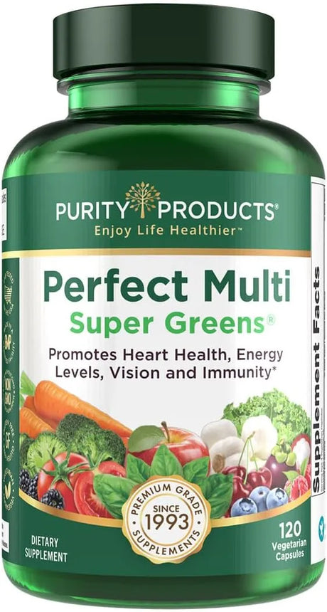 PURITY PRODUCTS - Purity Products Perfect Multi Super Greens 120 Capsulas - The Red Vitamin MX - Suplementos Alimenticios - {{ shop.shopifyCountryName }}