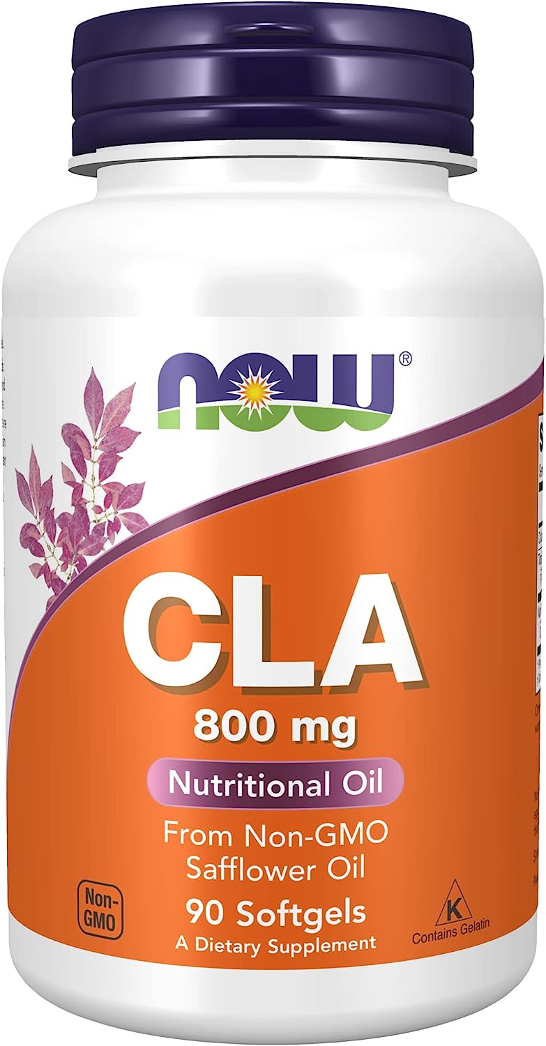 NOW Supplements CLA Conjugated Linoleic Acid 800Mg. 90 Capsulas Blandas